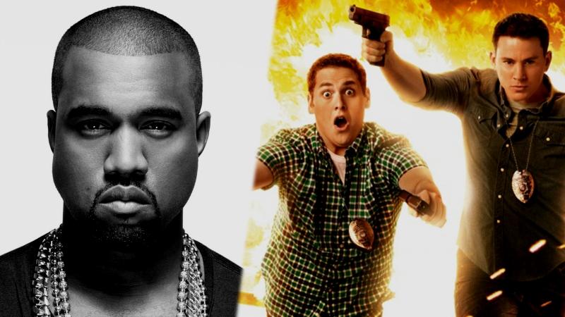 Kanye West & Filmplakat von "21 Jump Street"