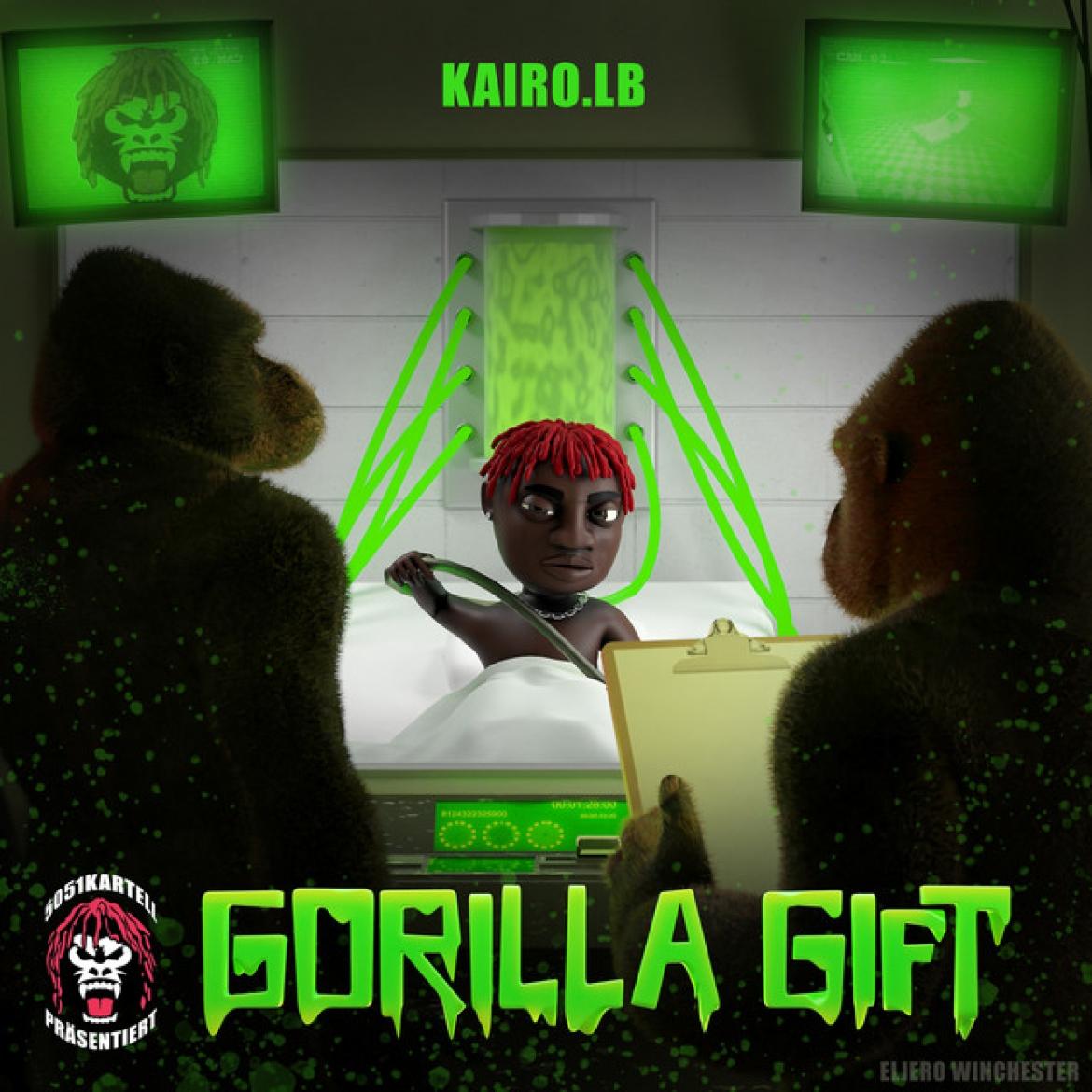 Mixtape-Cover von Kairo.LBs "Gorilla Gift"