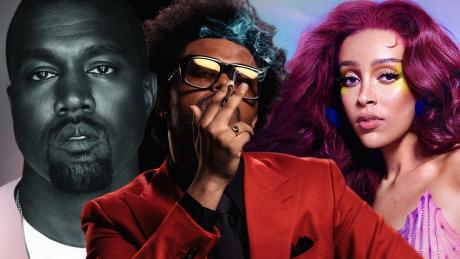 Grammys 2022: Kanye West, The Weeknd & Doja Cat nominiert