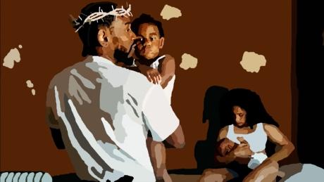 Cover zu Kendrick Lamars "Mr. Morale & The Big Steppers" im Comic-Look