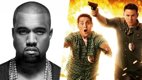 Kanye West & Filmplakat von "21 Jump Street"