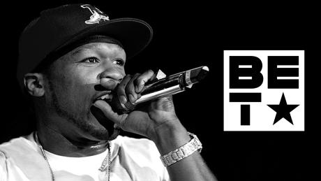 50 Cent & das BET-Logo
