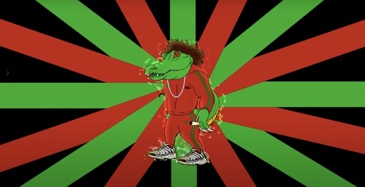 Animation von Silva als Krokodil